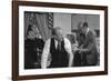 President Gerald Ford Receives a Swine Flu Inoculation on Oct. 14, 1976-null-Framed Photo