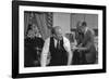 President Gerald Ford Receives a Swine Flu Inoculation on Oct. 14, 1976-null-Framed Photo