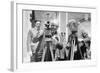 President Harding Tries Out a Motion Picture Camera-null-Framed Art Print