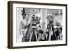 President Harding Tries Out a Motion Picture Camera-null-Framed Art Print