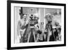 President Harding Tries Out a Motion Picture Camera-null-Framed Premium Giclee Print