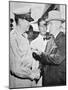 President Harry S. Truman (1884-1972) Meeting General Douglas Macarthur (1880-1964)-American Photographer-Mounted Giclee Print