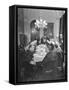 President Harry S. Truman Chatting with Members of Congress at a Dining Table-Bernard Hoffman-Framed Stretched Canvas