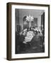 President Harry S. Truman Chatting with Members of Congress at a Dining Table-Bernard Hoffman-Framed Photographic Print