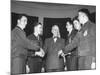 President Harry S. Truman Greeting Members of the Future Farmers of America-null-Mounted Photographic Print