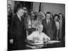 President Harry S. Truman Signing Bill Providing for Establishment of Indian Claims Commission-null-Mounted Photographic Print