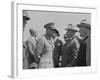 President Harry Truman and General Dwight Eisenhower Enroute to the Potsdam Conference-null-Framed Photo