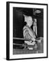 President Harry Truman During His Whistle Stop Campaign in 1948-null-Framed Photo