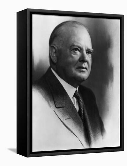 President Herbert Hoover, 1930s-null-Framed Stretched Canvas