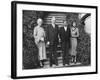 President Herbert Hoover Holds Meeting with French Prime Minister Pierre Laval-null-Framed Photo