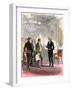 President Jackson Receiving Delegates in the White House-null-Framed Giclee Print