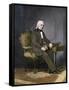 President James K. Polk at His Desk-null-Framed Stretched Canvas