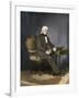 President James K. Polk at His Desk-null-Framed Giclee Print