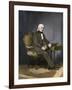 President James K. Polk at His Desk-null-Framed Giclee Print