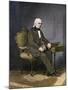 President James K. Polk at His Desk-null-Mounted Giclee Print