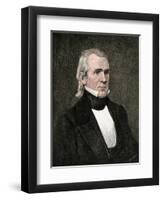 President James K. Polk-null-Framed Giclee Print