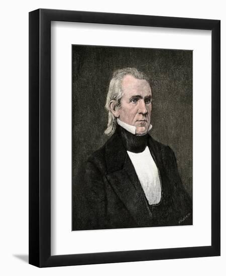 President James K. Polk-null-Framed Giclee Print