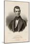 President James Polk Portrait Art Print Poster-null-Mounted Poster