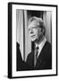 President Jimmy Carter announces sanctions against Iran in retaliation for taking US hostages, 1980-Marion S. Trikosko-Framed Photographic Print