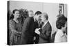 President Jimmy Carter Greets Mohammed Ali at a White House Dinner, Sept. 7, 1978-null-Stretched Canvas