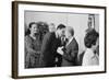 President Jimmy Carter Greets Mohammed Ali at a White House Dinner, Sept. 7, 1978-null-Framed Photo