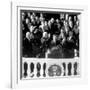 President Joh F. Kennedy Being Sworn in at the Inaugural Ceremony-null-Framed Photographic Print