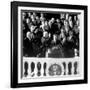 President Joh F. Kennedy Being Sworn in at the Inaugural Ceremony-null-Framed Photographic Print