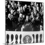 President Joh F. Kennedy Being Sworn in at the Inaugural Ceremony-null-Mounted Photographic Print