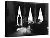 President John F. Kennedy and Attorney Gen. Robert F. Kennedy in the Oval Office at the White House-Art Rickerby-Stretched Canvas