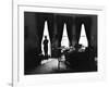 President John F. Kennedy and Attorney Gen. Robert F. Kennedy in the Oval Office at the White House-Art Rickerby-Framed Premium Photographic Print