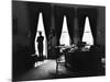 President John F. Kennedy and Attorney Gen. Robert F. Kennedy in the Oval Office at the White House-Art Rickerby-Mounted Premium Photographic Print