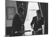 President John F Kennedy and Brother, Attorney General Robert F. Kennedy During the Steel Crisis-Art Rickerby-Mounted Photographic Print