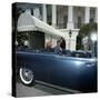 President John F. Kennedy and Indian President Sitting in Car-Stocktrek Images-Stretched Canvas