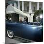 President John F. Kennedy and Indian President Sitting in Car-Stocktrek Images-Mounted Photographic Print