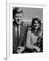 President John F. Kennedy and Wife Arriving at Airport-Art Rickerby-Framed Photographic Print