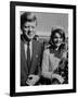 President John F. Kennedy and Wife Arriving at Airport-Art Rickerby-Framed Photographic Print