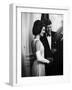 President John F. Kennedy, and Wife Jackie Greeting Guests at Party for Nobel Prize Winners-Art Rickerby-Framed Premium Photographic Print