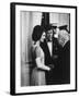 President John F. Kennedy and Wife Jackie with Poet Robert Frost at the White House-Art Rickerby-Framed Photographic Print