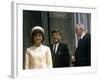 President John F. Kennedy and Wife Jacqueline Visiting W. French Pres. Charles De Gaulle in Paris-null-Framed Photographic Print