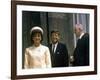 President John F. Kennedy and Wife Jacqueline Visiting W. French Pres. Charles De Gaulle in Paris-null-Framed Photographic Print