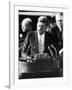 President John F. Kennedy Delivers Inaugural Address after Taking Oath of Office, January 20, 1961-null-Framed Photographic Print