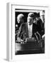 President John F. Kennedy Delivers Inaugural Address after Taking Oath of Office, January 20, 1961-null-Framed Photographic Print