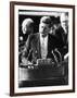 President John F. Kennedy Delivers Inaugural Address after Taking Oath of Office, January 20, 1961-null-Framed Photographic Print