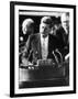 President John F. Kennedy Delivers Inaugural Address after Taking Oath of Office, January 20, 1961-null-Framed Photographic Print