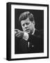 President John F. Kennedy During Press Conference-Joe Scherschel-Framed Photographic Print