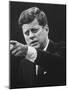 President John F. Kennedy During Press Conference-Joe Scherschel-Mounted Photographic Print