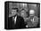 President John F. Kennedy Meeting with Former President Dwight Eisenhower at Camp David-Ed Clark-Framed Stretched Canvas