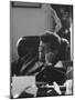 President John F. Kennedy on the Telephone in the Oval Office During the Steel Crisis-Art Rickerby-Mounted Photographic Print