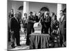 President John F. Kennedy Receives a Thanksgiving Turkey-Stocktrek Images-Mounted Photographic Print