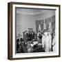 President John F. Kennedy Signing the Equal Pay Act-Stocktrek Images-Framed Premium Photographic Print
